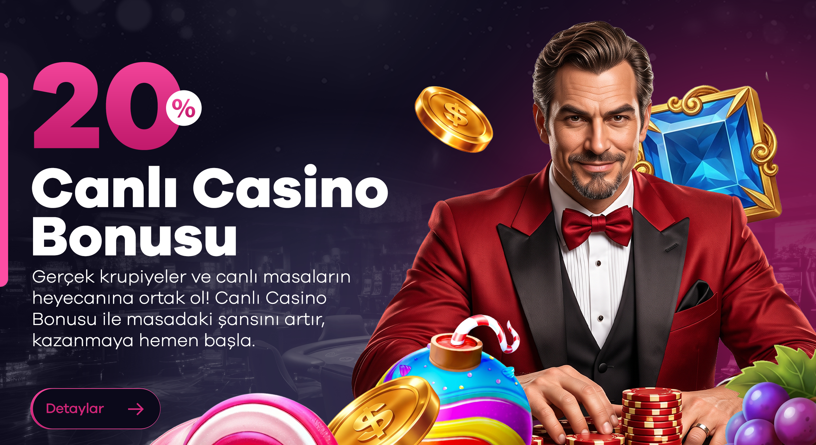 Canlı Casino Bonusu